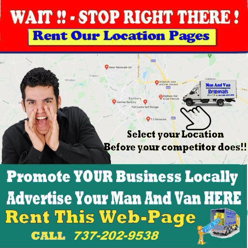 Texas man and Van Commercial Movers