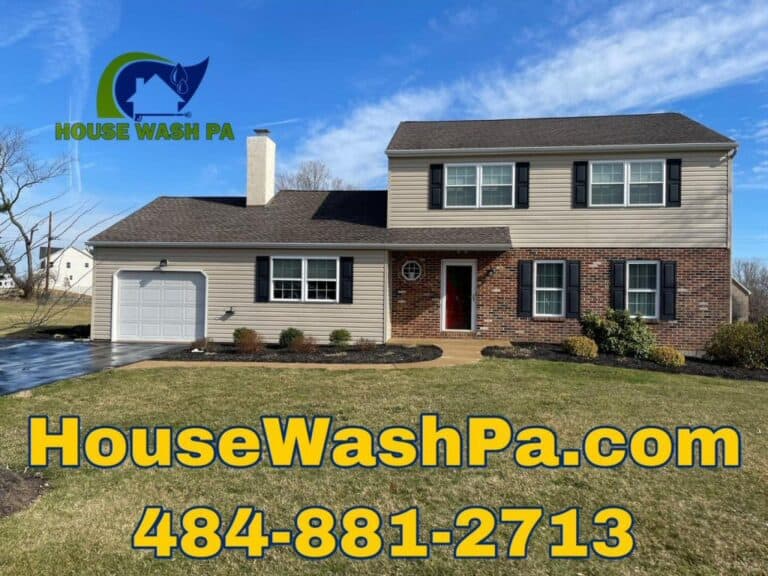 Pressure washing your home