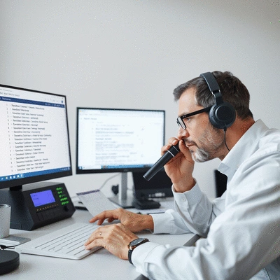 User analyzing keyword research tools